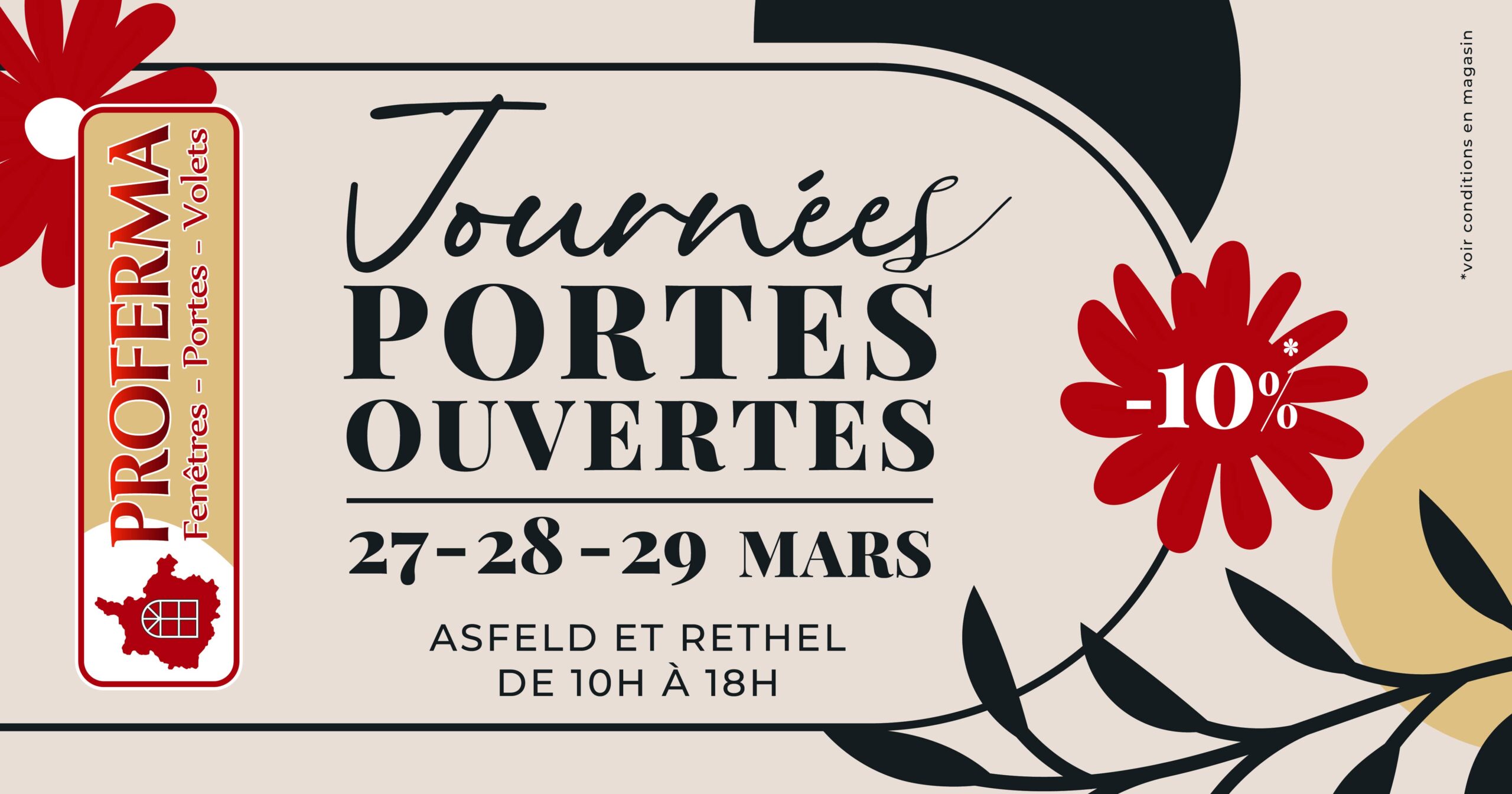Journées portes ouvertes chez Proferma Asfeld et Rethel les 27, 28, 29 mars 2025
